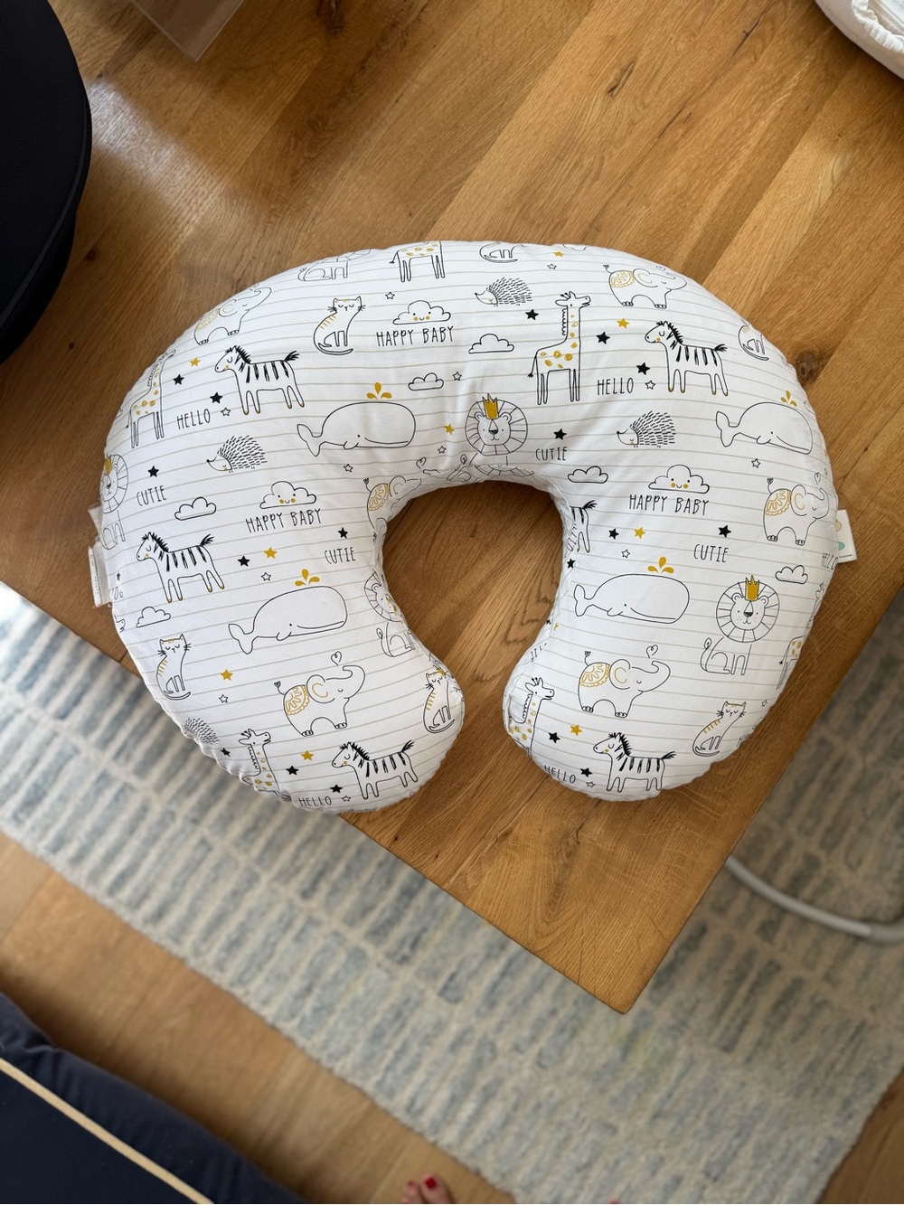 Boppy Nursing Pillow with Animal Print